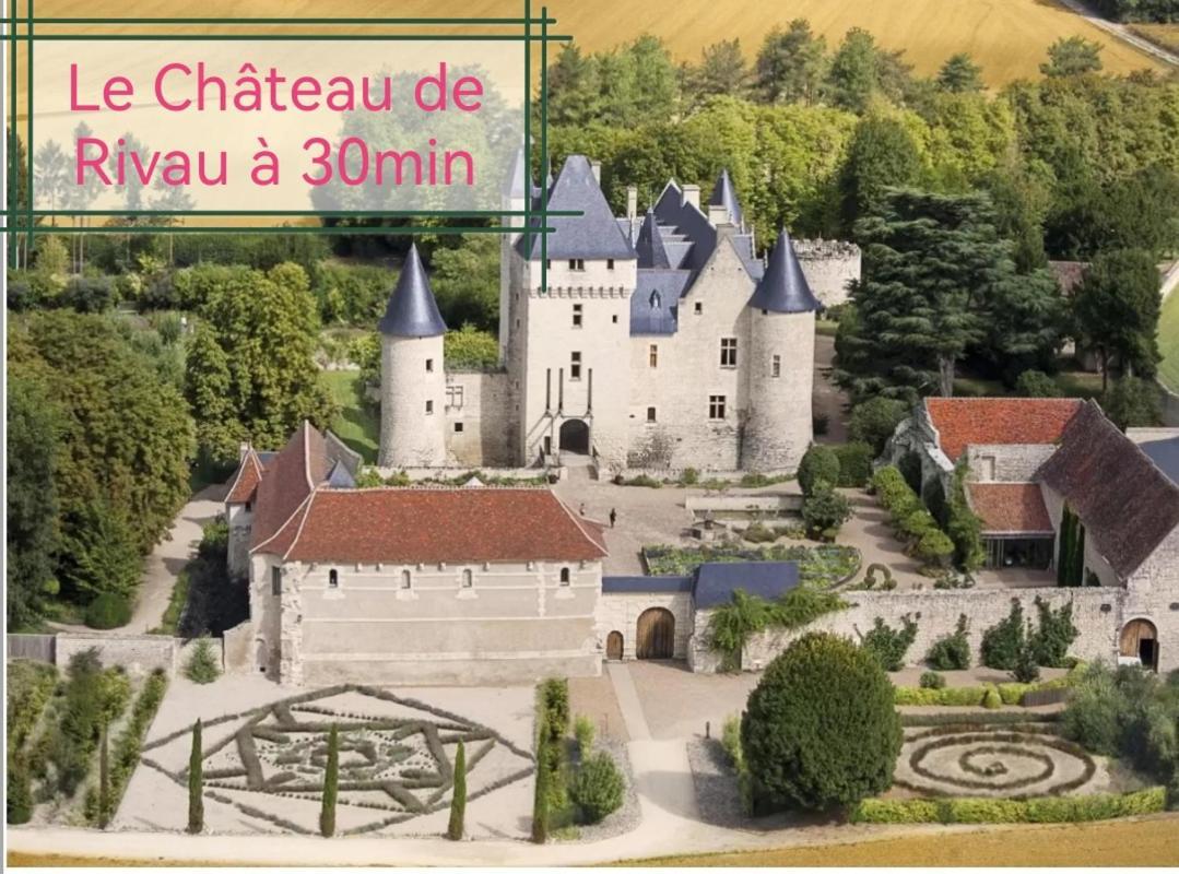 Gite De Charme Dans Un Cadre Calme Et Reposant Chatellerault Bagian luar foto
